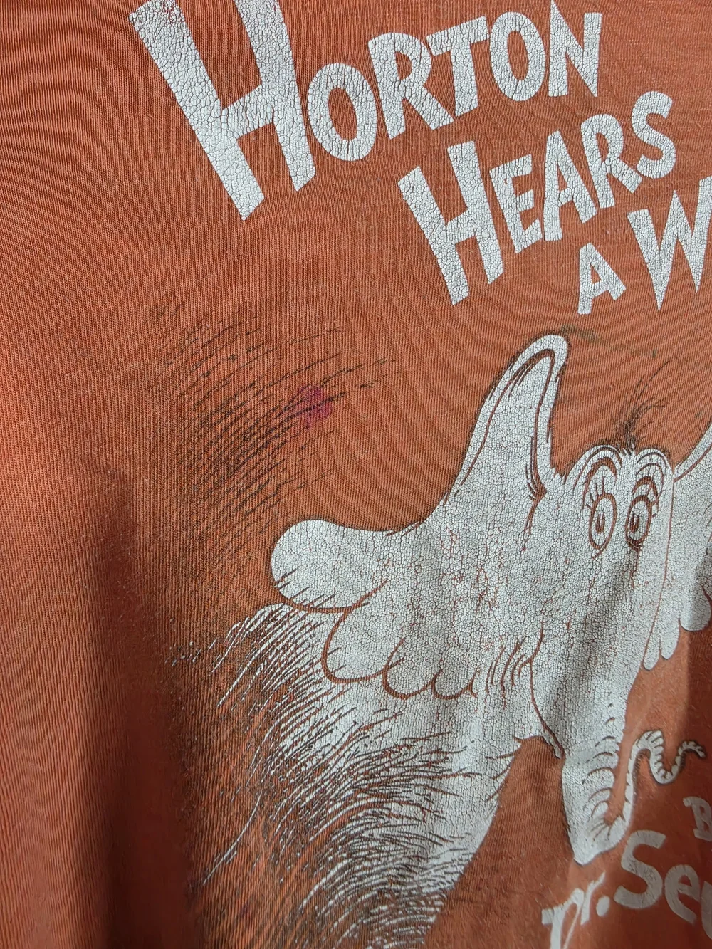 Old Navy Orange Dr. Seuss 'Horton Hears a Who!' Kids Long-Sleeve Tee